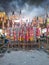 Giant incense sticks on vegetarian festival