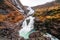 Giant Kjosfossen waterfall