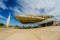 Giant landmark of a soda pops monument in arcadia oklahoma