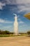 Giant landmark of a soda pops monument in arcadia oklahoma