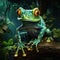 Giant leaf frog