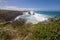 Giant limestone stacks, Gog and Magog. Gibson Steps, Great Ocean Road