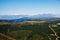 Giant mountains summer panorama, Czech republic, Snezka hill.