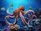 Giant pacific octopus