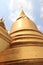 Giant Pagoda at Emerald Buddha Temple in Bangkok, Thailand