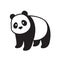 Giant panda illustration