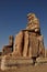 Giant pillars and statues in Egypt, the imperial road, the pharaoh's road, a complete oomplex