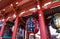 Giant red lantern at Sensoji Temple entrance in Asakusa, Tokyo
