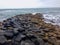 Giant`s causeway stones