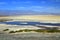 Giant Salt Flat at the Badwater Depression, Death Valley National Park, Inyo County, California, USA