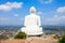 Giant Samadhi Buddha statue on top of the Elephant rock in Kurunegala city, Sri Lanka