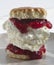 Giant Scone with Cream and Jam