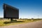 Giant Screen at a Abandoned Horse Track