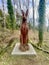 Giant sculpture of a Hare, Rabbit in Clare Lake Park, county Mayo