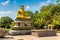 Giant seated Buddha  in Colombo