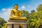 Giant seated Buddha  in Colombo