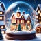 A giant snow globe holds a miniature Christmas village. A curious child shrinks to explore, learning a vital holiday lesson,