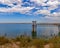 Giant spillway at the Lake McConaughy dam