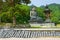 Giant statue of Buddha and memorial plates in the Sinheungsa