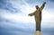 The giant statue of Christ the Redeemer on Pico Isabel de Torres in Puerto Plata, Dominican Republic. A smaller-scale version of t