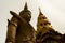 Giant statue in front of the pagoda.