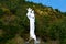 Giant statue of the Virgin Mary with Jesus in his arms 28 meters