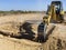 Giant Steam Shovel Digging - Horizontal