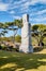 Giant stone statue of Korean priest