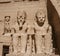 Giant Stone Statues at Temple of Kom Ombo