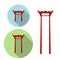 Giant Swing, torii gate icon