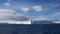 Giant Table Iceberg floating in Antarctic Ocean