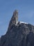 Giant tooth peak in the Mont Blanc Massif