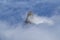 Giant tooth peak in the Mont Blanc Massif