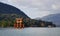 Giant Torii on Miyajima island, Japan