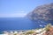 Giant volcanic Los Gigantes cliffs on Tenerife