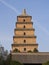 Giant Wild Goose Pagoda or Big Wild Goose Pagoda is a Buddhist pagoda. It was built in 652 during the Tang dynasty and originally