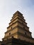 Giant Wild Goose Pagoda or Big Wild Goose Pagoda is a Buddhist pagoda. It was built in 652 during the Tang dynasty and originally