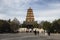 Giant Wild Goose Pagoda, Xi`an, Shaanxi, China