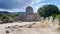 Giants` grave of S`Ena e Thomes, Sardinia, Italy