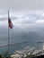 Gibraltar - December 28, 2019: View from the Rock of Gibraltar, also known as the Jabel-al-Tariq