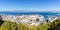 Gibraltar panorama landscape port Mediterranean Sea travel traveling town overview