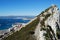 Gibraltar upper rock nature reserve and city