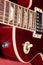 Gibson Les Paul american standard electric guitar in red