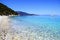 Gidaki beach in Ithaca Greece