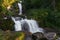 Giessbach Waterfall at sunset - Switzerland