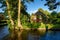 Giethoorn water village in Netherlands