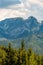 Giewont Mountain, Inspiring Mountains Landscape in summer Tatras, Poland