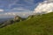 Giewont peak in a beautiful June scenery. Tatra Mountains. Poland.