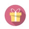 Gift badge and icon design vector objects illustrations