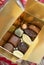 Gift box with chocolates